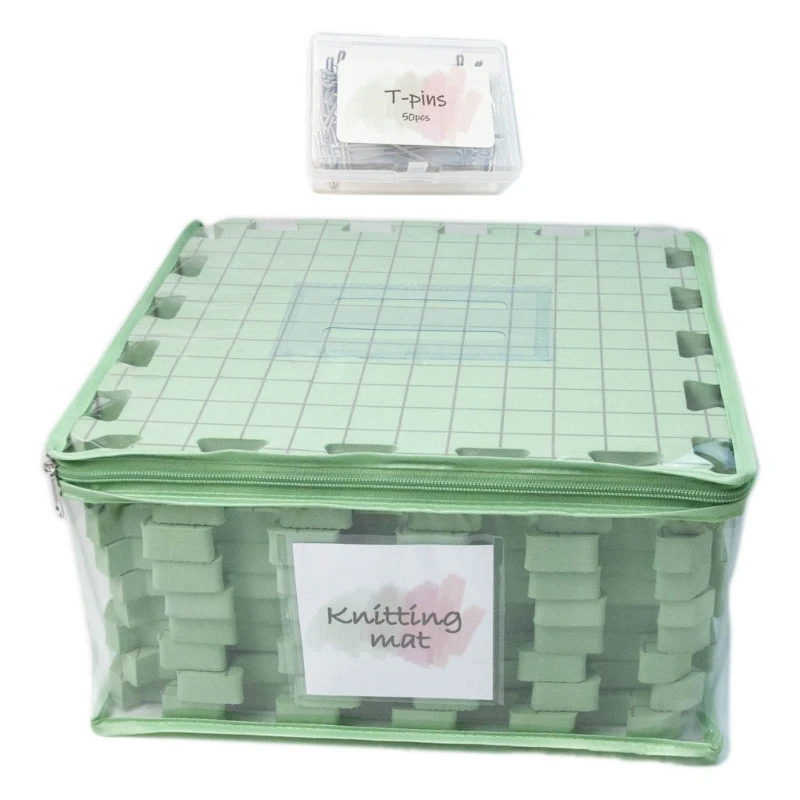 9x/набор блокирующих ковриков для вязания крючком. Блокировочная доска