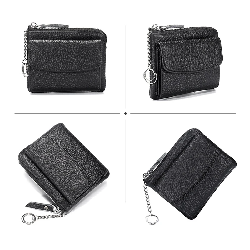 Кошельки для монет из кожи первого слоя коровы, женские мини-кошельки, маленькие кошельки для дам, кошельки для кредитных карт, кошельки для сдачи, денежная сумка.