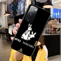 crazy rabbit fr2 for samsung galaxy s30 s21 fe s20 s7 s5 s8 plus s9 s10 s10e s21 ultra note 10 lite phone case
