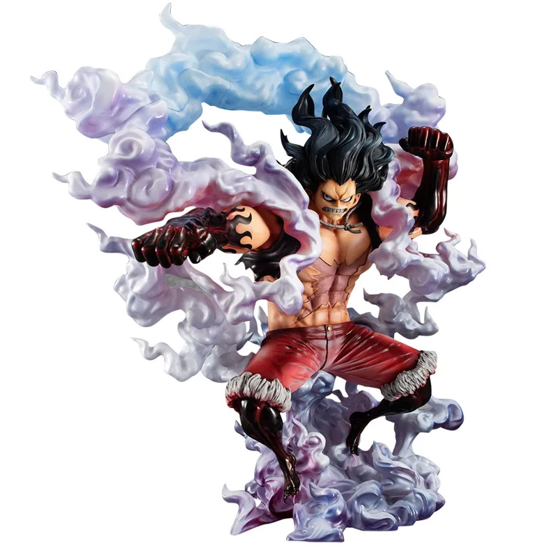 

26CM ONE PIECE Large GK Figure Monkey D. Luffy Gear Fourth Anime Figure Action Model Toys Doll PVC Decoration Toys For kids Gift