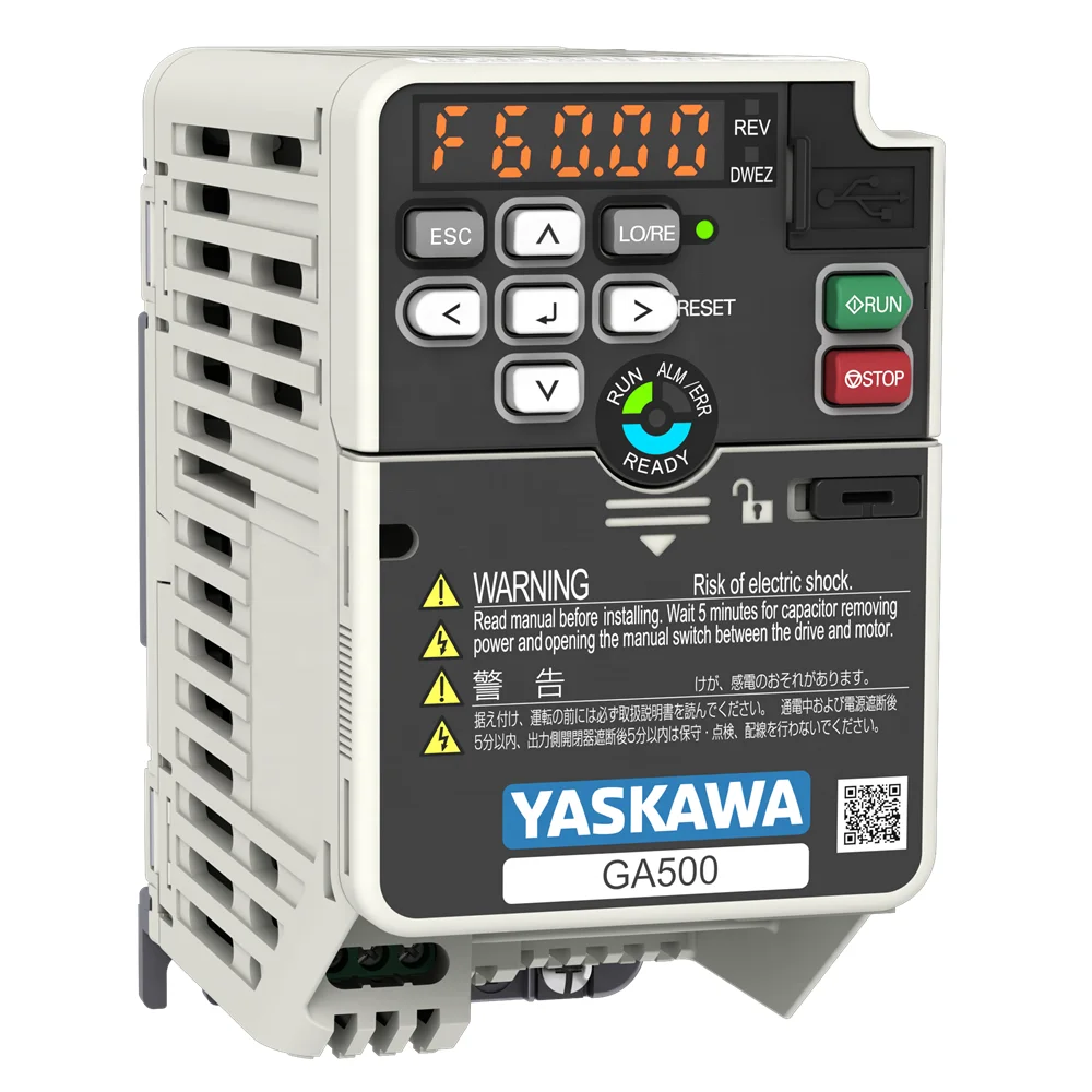 

yaskawa GA500 series AC drive 3PH 400V1.5kw2.2KW3KW4KW5.5kw7.5kwVFD VSD stock supply Frequency converter