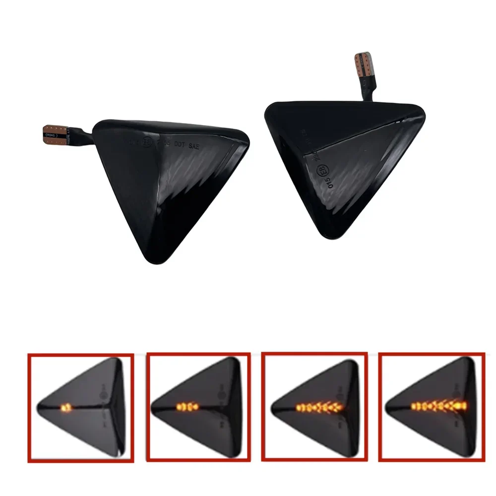 Динамический светодиодный индикатор боковой габаритный сигнал для Mitsubishi Colt CZC