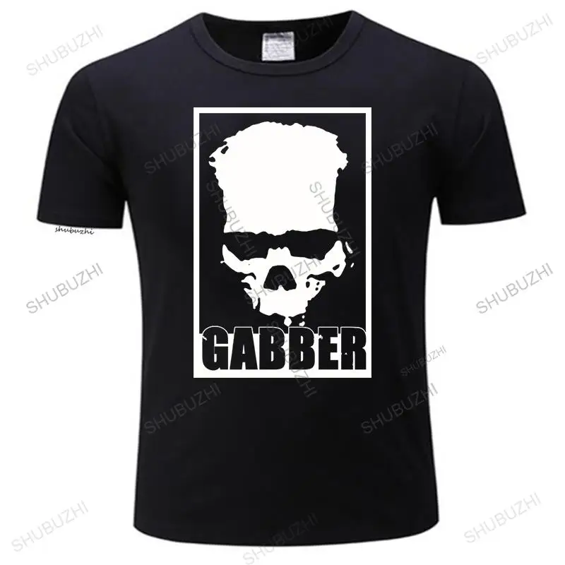 

man crew neck cool tee-shirt GABBER Hardstyle Speedcore Club T-Shirt men brand cotton top tees summer tee shirt cotton tshirt