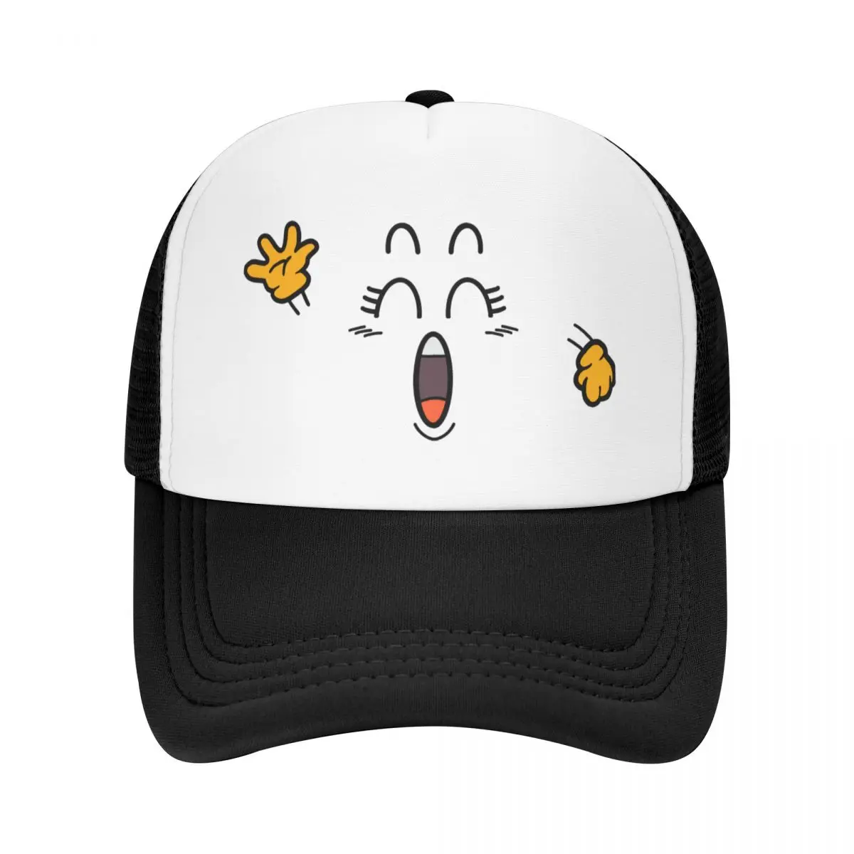 

Классическая бейсболка Arale's Poo для мужчин и женщин, регулируемая по индивидуальному заказу, уличная Кепка-бейсболка с рисунком улыбающегося...