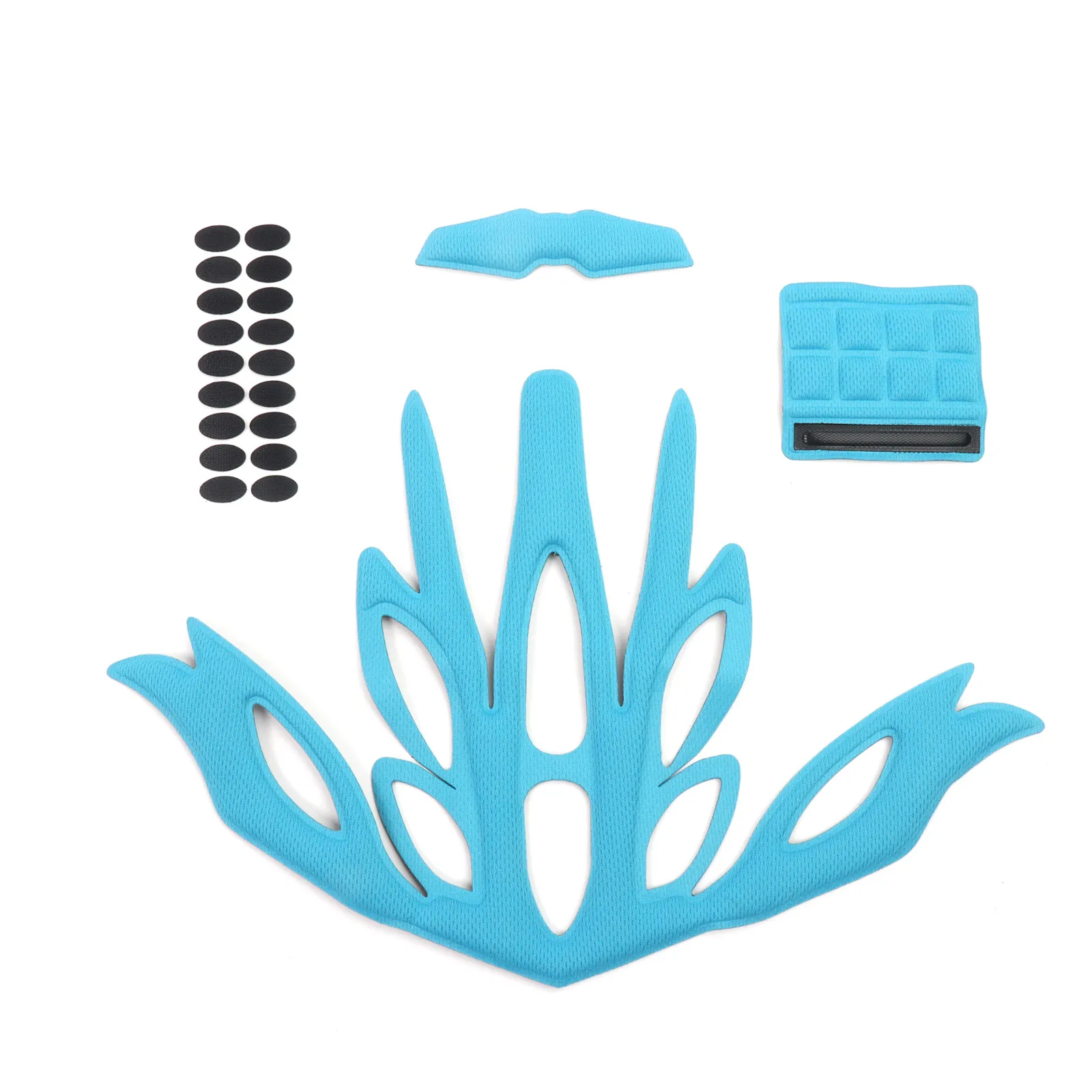 

Helmet Padding Foam Pads Kit Sealed Sponge Protective Lining Liner Cushion Mat Set for Outdoor Sports Cycling Bike Motor Bicycle