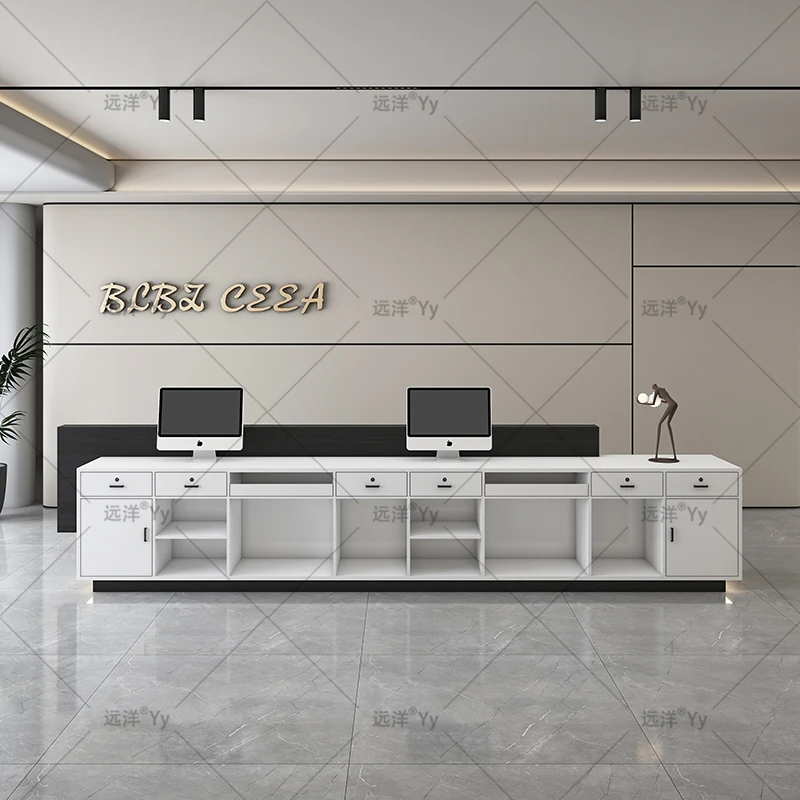 Эстетическая мебель для ресепшн современный роскошный парикмахерский стол