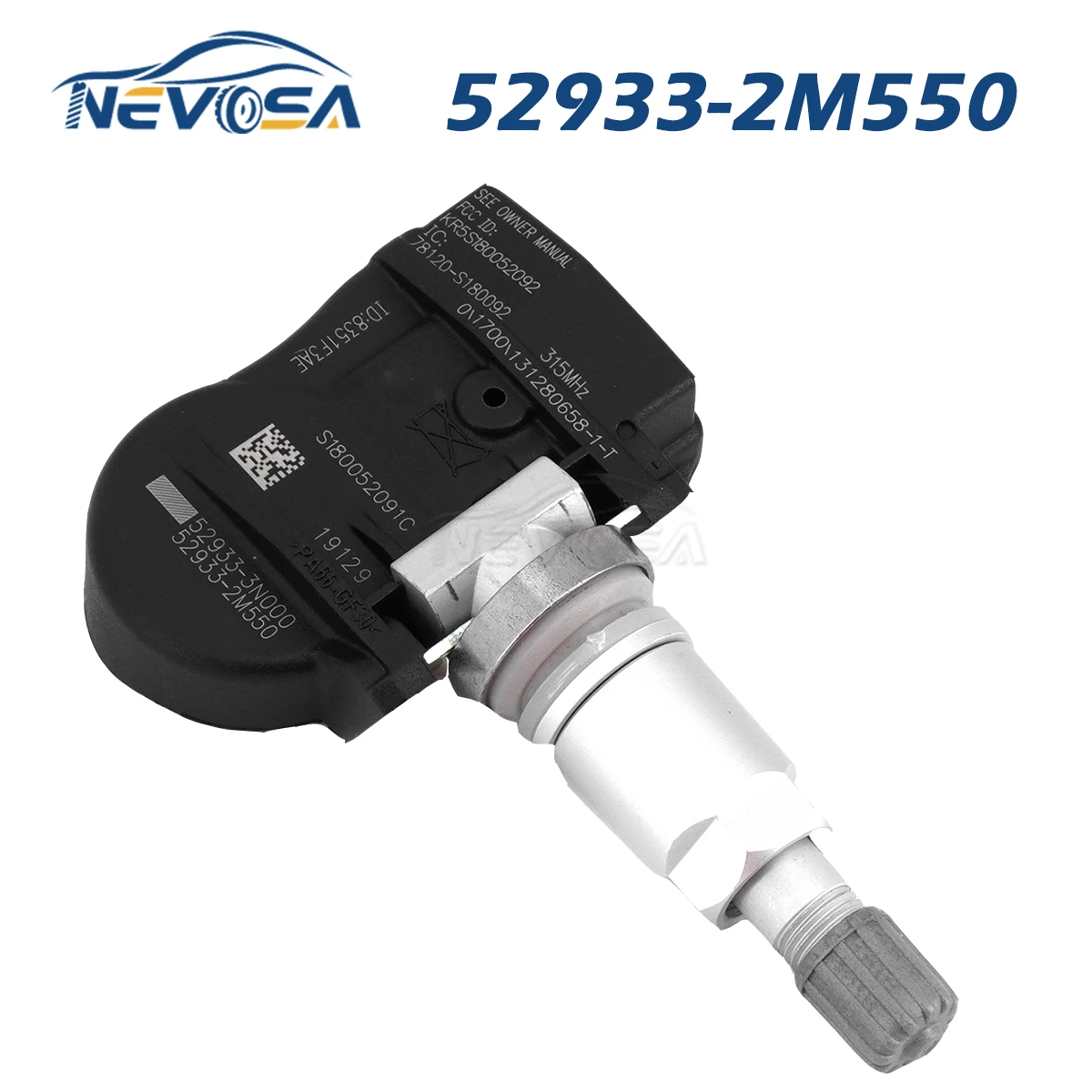 

Датчик TPMS для Hyundai Accent Elantra GT Centennial Sonata Equus Santa Fe Kia Optima Rondo 315 МГц