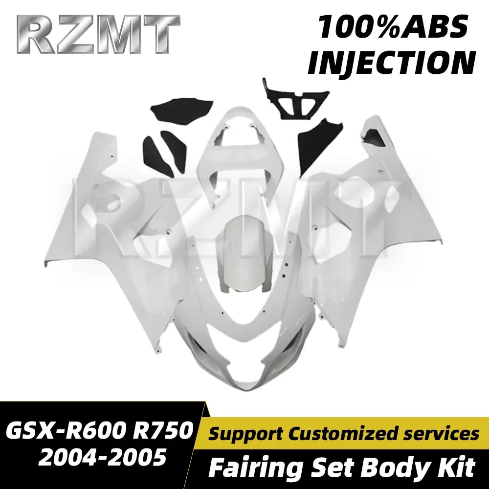 

Для Suzuki GSX-R600 R750 04-05 K4 K5 обтекатель мотоциклетный комплект пластиковая защитная пластина комплект кузова украшения аксессуары литьевой корпус