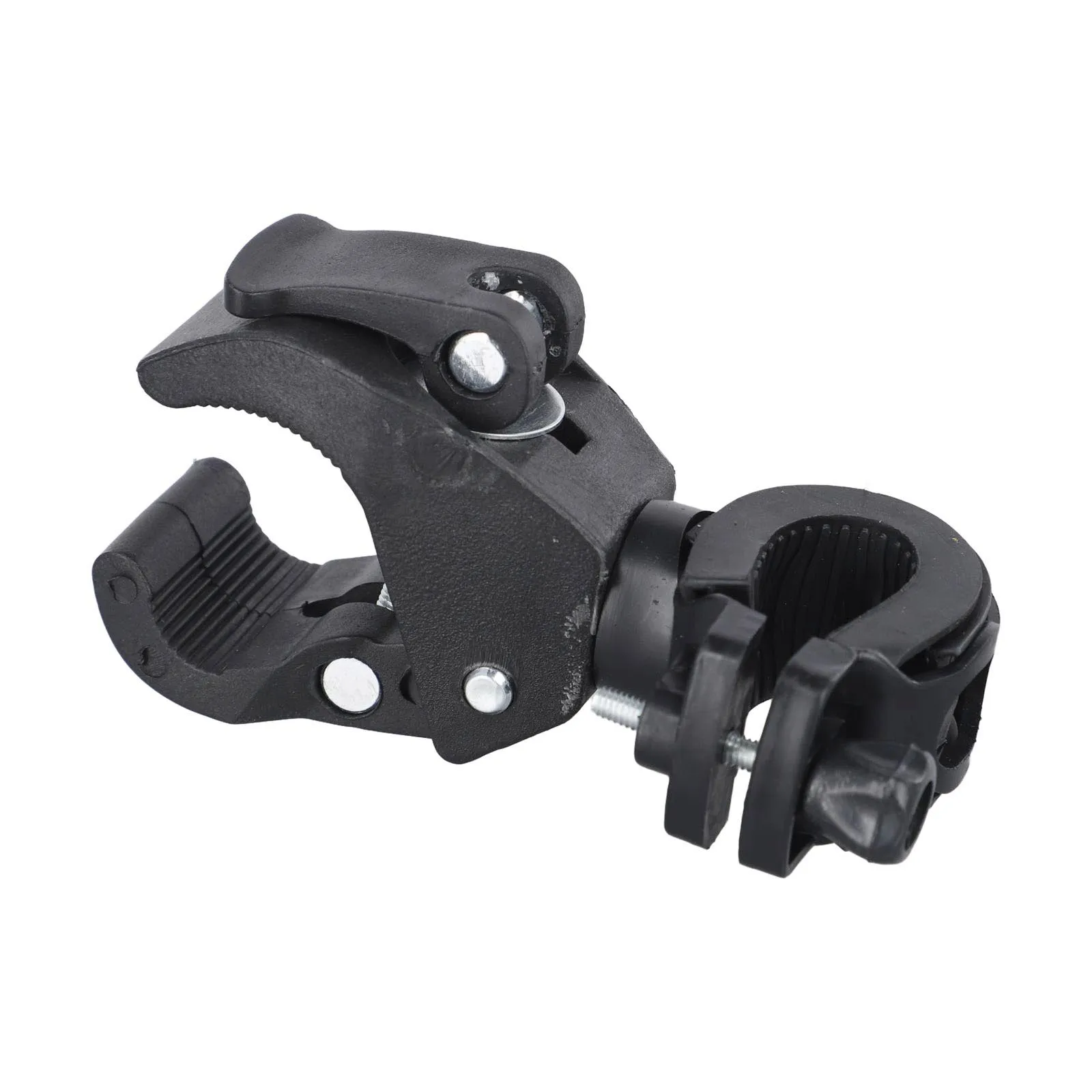 90 ° Вращающийся зажим для фонарика велосипедный руль светодиодный фонарик