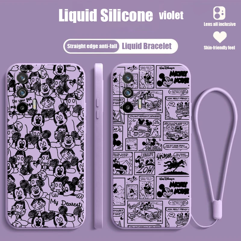 Disney Микки Минни для Realme Q5 GT Neo 5 3T 3 XT X3 C55 C30 C21Y C11 C2 Explorer