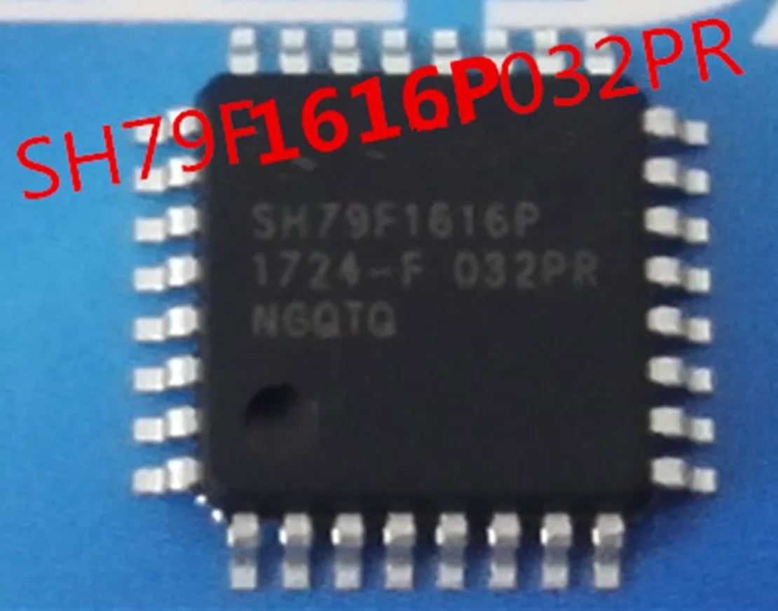 

4PCS-10PCS Free shipping New original SH79F1616P/032PR QFP32 SH79F1616 SH79F1616P032PR