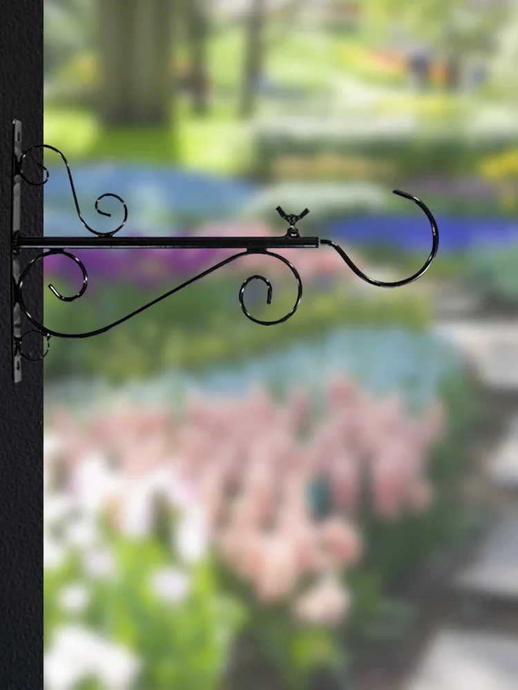 Железный S-образный Крючок Кормушка Для Птиц Регулирующая Настенная Подставка