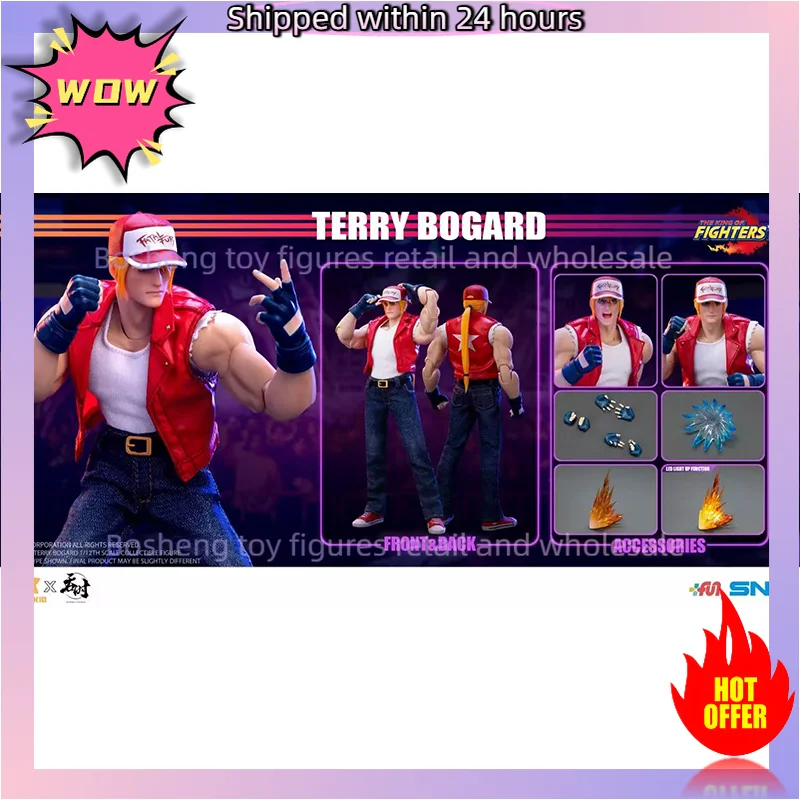 100% в наличии Оригинальные коллекционные фигурки-модели Tunshi Studio SNK THE KING OF FIGHTERS 97 Терри Богард, аниме-фигурки для коллекции (art.: 3920d807eeefb) - 3920d807eeefb