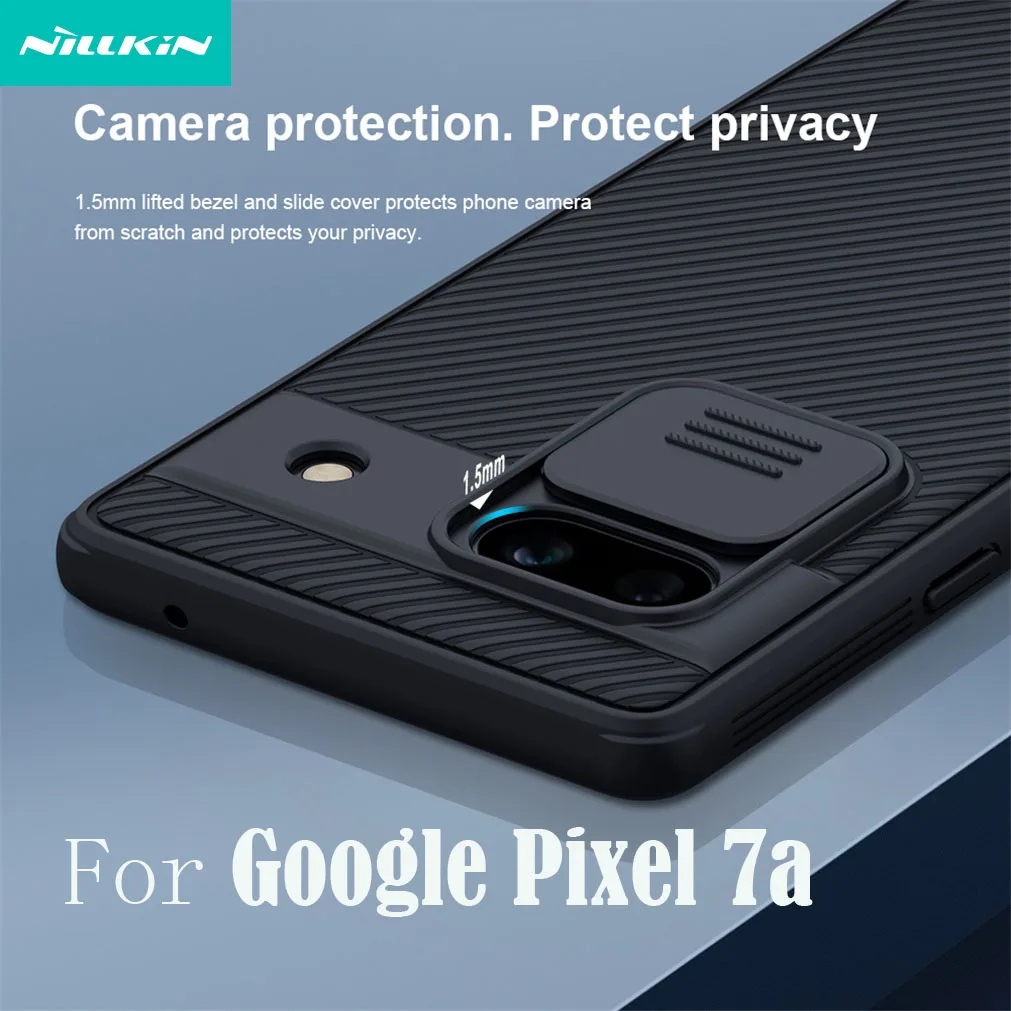 

For Google Pixel 7a Case NILLKIN CamShield Pro Case Shockproof Slide Camera Len Privacy Protection Back Cover For Google Pixel7A