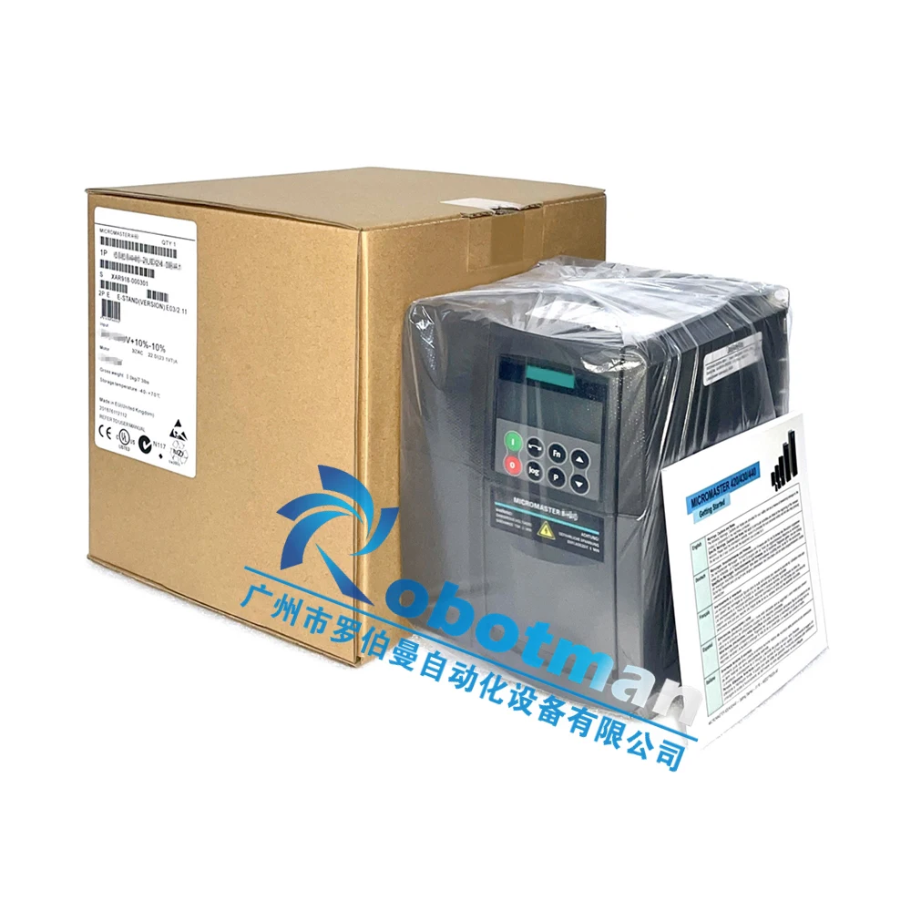 

New Original 6SE6440-2UD24-0BA1 MICROMASTER 440 Frequency Converter 4KW 380V With Free DHL/UPS/FEDEX