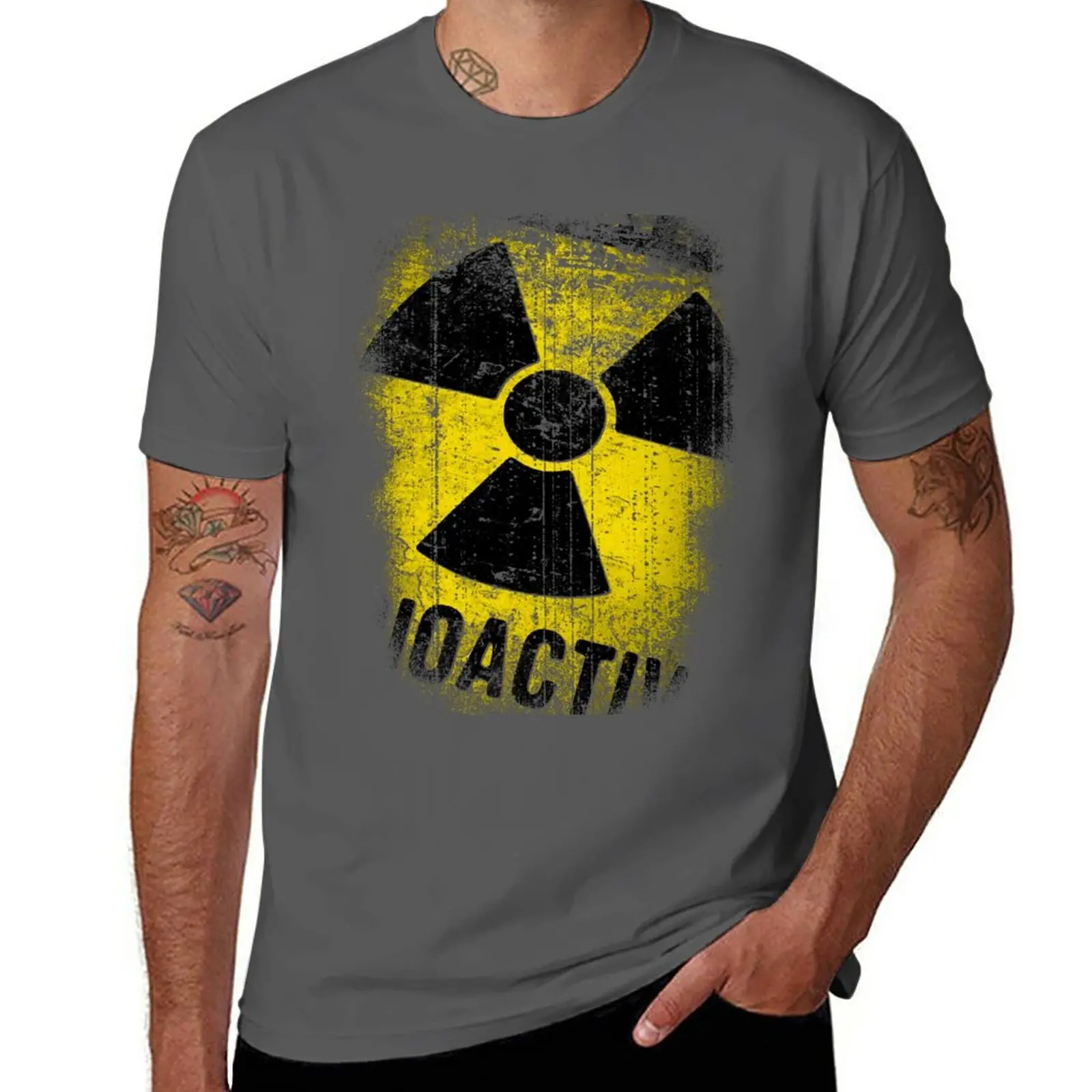 Давайте сделаем радиацию! Футболка с графическим оформлением милая одежда