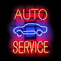 Neon Sign Auto Car Service Neon Light Lamp Sign 10kv Anime Room Decor Inside Retro Wall sign Vintage Neon Beer Station Business