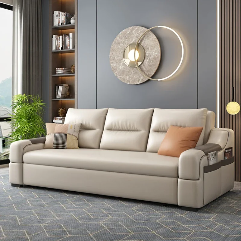 Скандинавский современный минималистичный диван-реклайнер для хранения сна