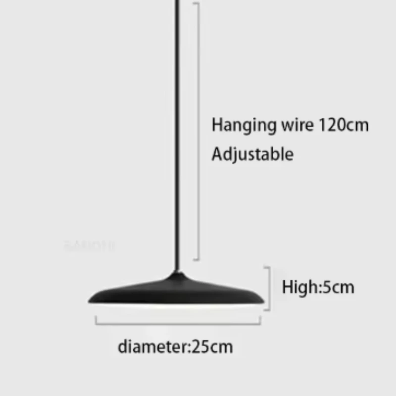 

Подвесной светильник Claeted UFO круглый