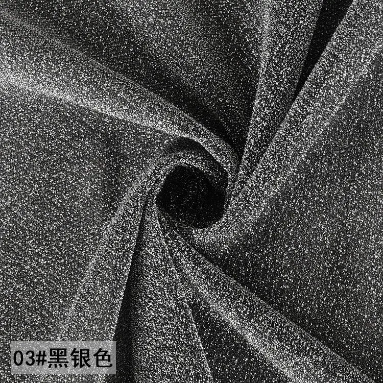 

Glitter grain glitter silk Glitter yarn Dazzle Indian gauze material dress photographic background cloth clothing fabric