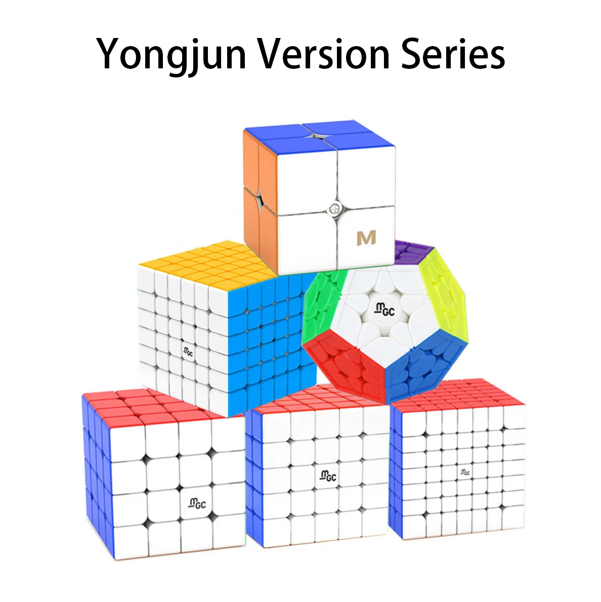 

YJ MGC 2x2 3x3 4x4 5x5 6x6 7x7 Elite M Magnetic Megaminxeds Version Series Magic Speed Cube Cubo Magico Toys for Children Gift