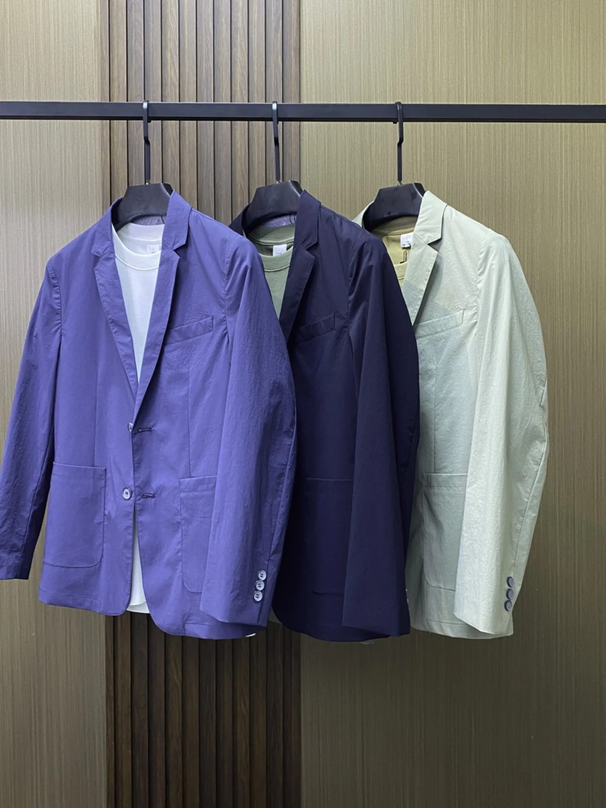 Мужской костюм весна-лето 2024 новый мужской легкий деловой повседневный