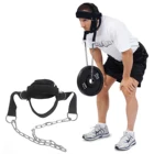Головной шейный тренировочный головной ремень для упражнений на тело ремешок для упражнений Регулируемый шейный силовой тренировочный тренажер для фитнеса Кепка с подшипником