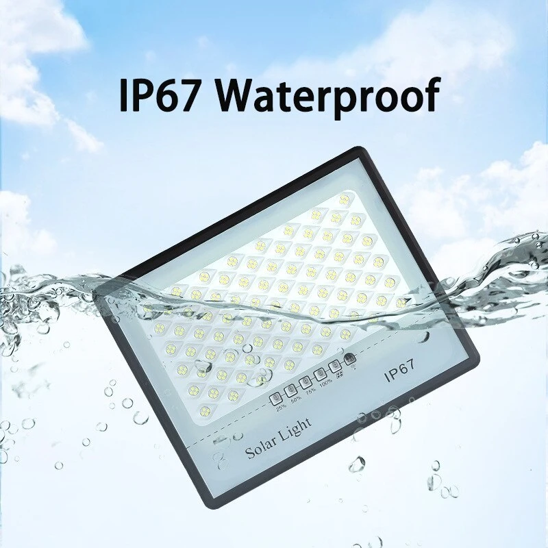 Фонарь Настенный на солнечной батарее 6000 мАч/200 Вт IP67