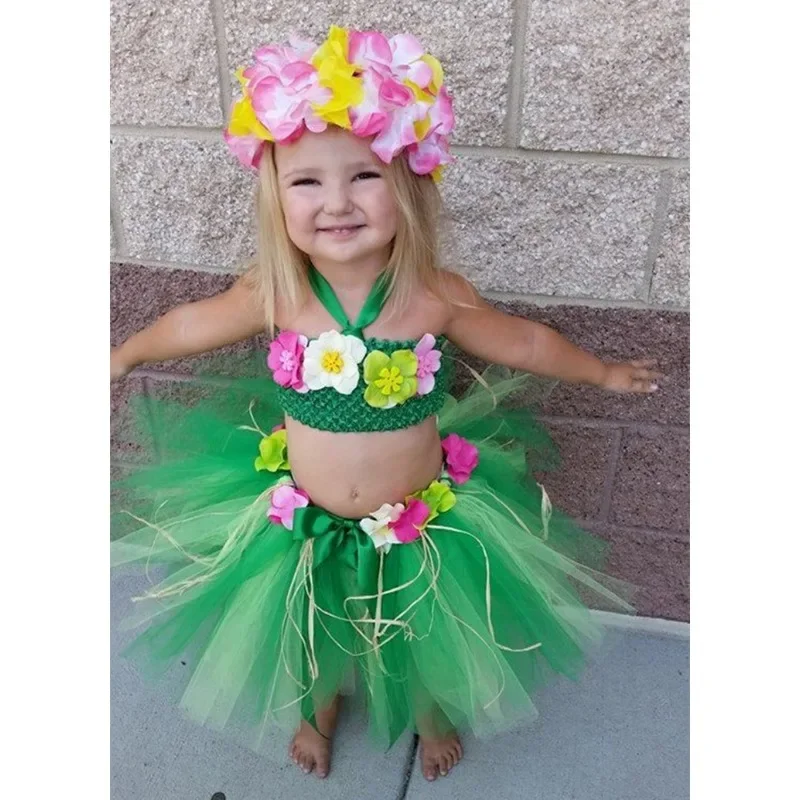 Гавайская тропическая вечеринка тематический декор гавайская юбка вечерние шоу