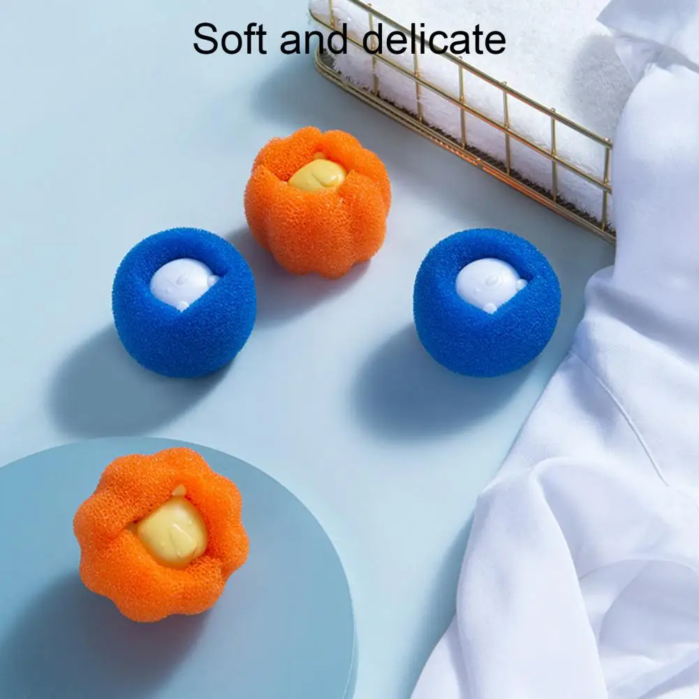 

Laundry Dryer Balls 3Pcs/Pack Modern Washable Lightweight Small Reusable Laundry Hair Removers Household Supplies