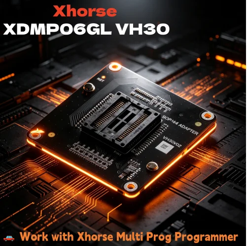 Фото Адаптер Xhorse XDMP06GL VH30V02 SOP44 для работы с программатором Multi Prog Multiprog ECU для чтения и записи чипов автомобильных ЭБУ. №2