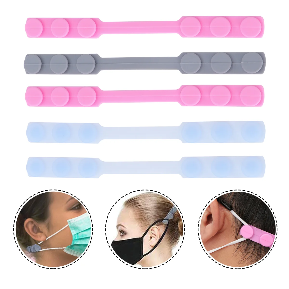 

Hook Ear Extension Bucklefacial Protector Adjustable Extention Cordanti Extending Belt Strap Grip Ma