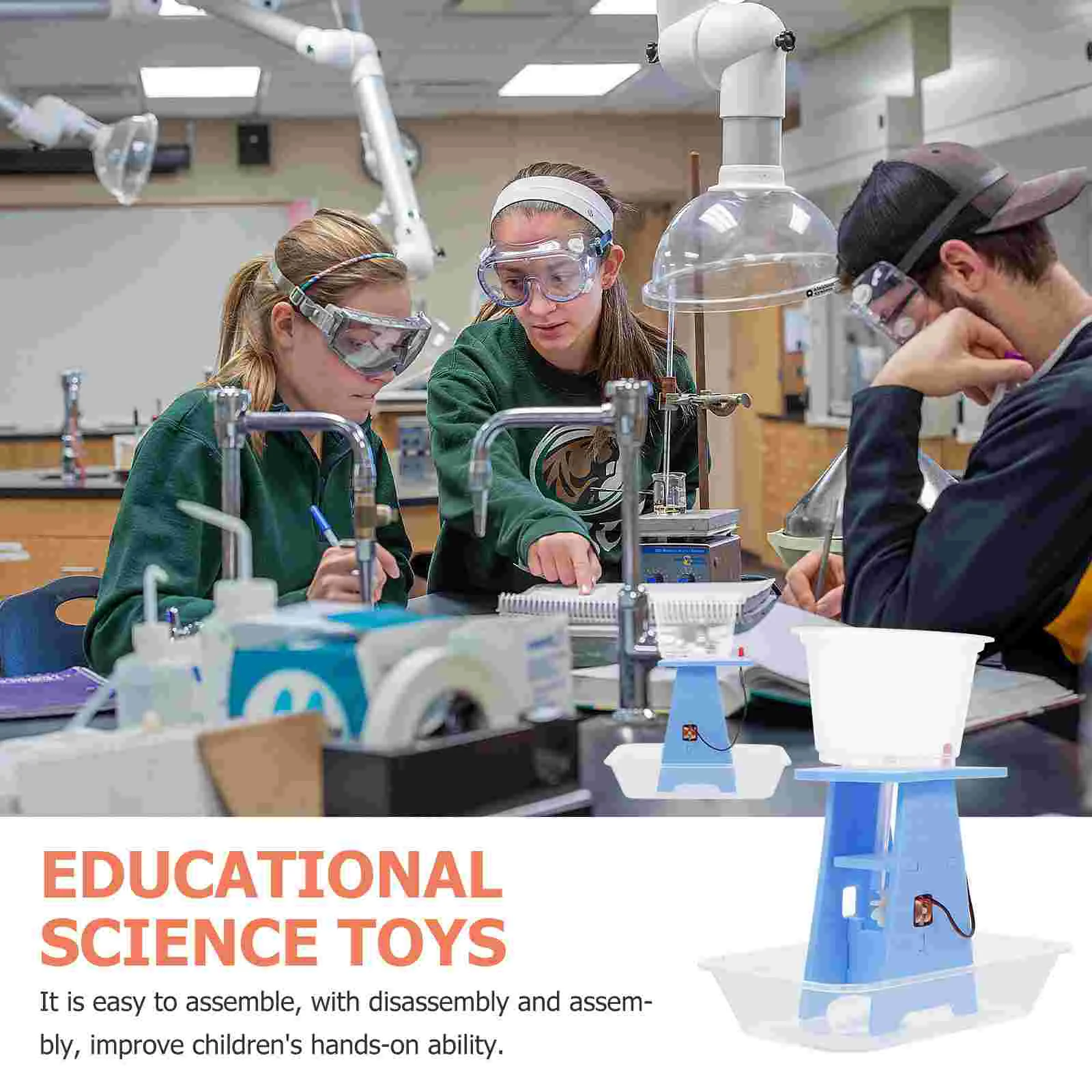 Физический научный эксперимент Модель гидрогенератора Развивающие игрушки