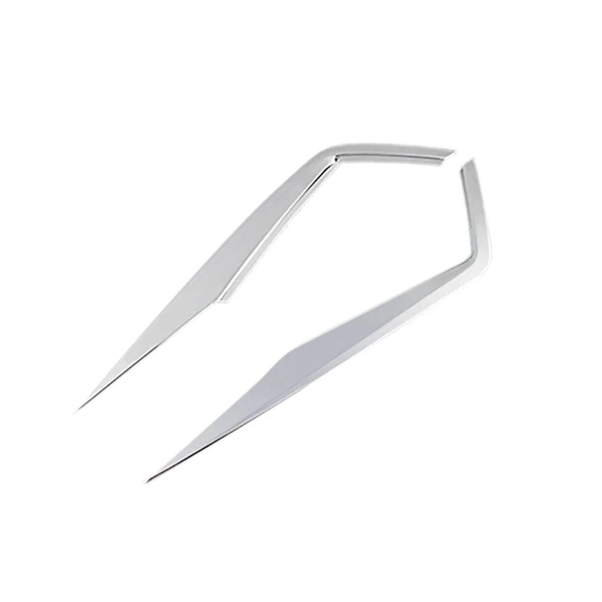 

Front Fog Lights Eyelid Eyebrow Strip Molding Cover Trim for