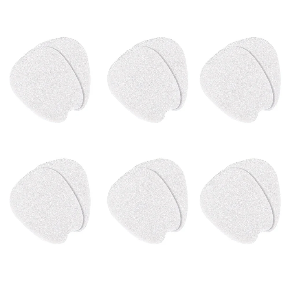 

6 Pairs Shoe Stickers Shoes Tongue High Heel Inserts Insoles Heels Cushion Felt Forefoot Pads Miss