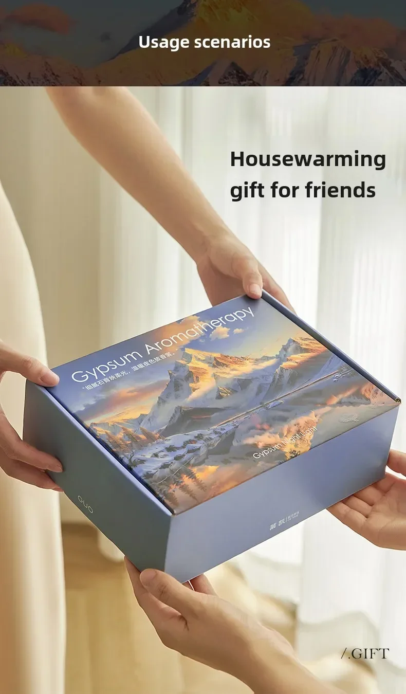 Rizhao Jinshan Fire Free Ароматерапия Ночник для спальни Премиум Подарочная коробка