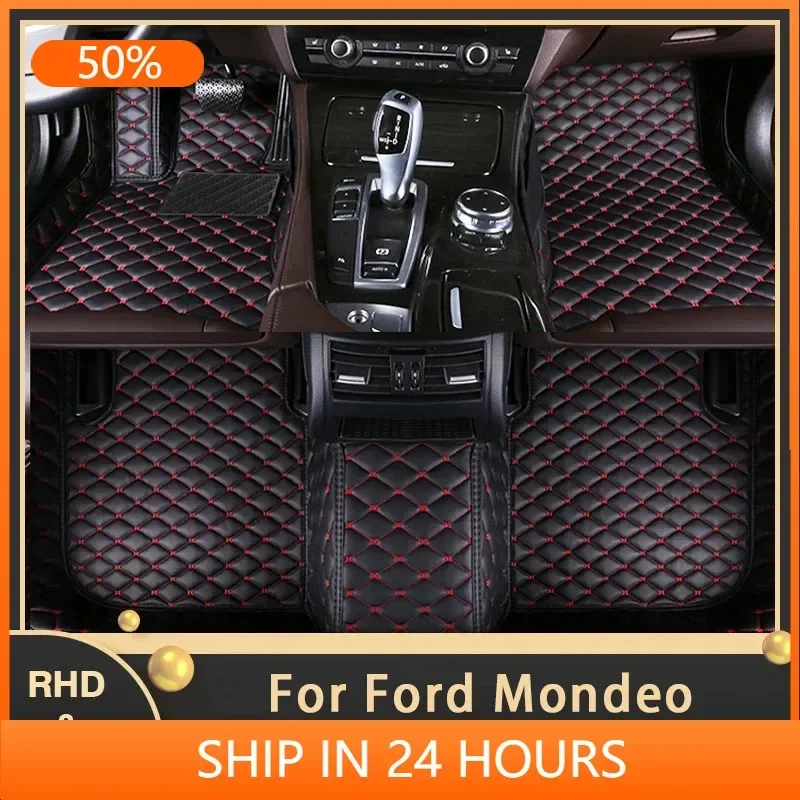 Автомобильные коврики для Ford Mondeo 2006 ~ 2011 Mk IV 3 на заказ автомобильные подушечки ног