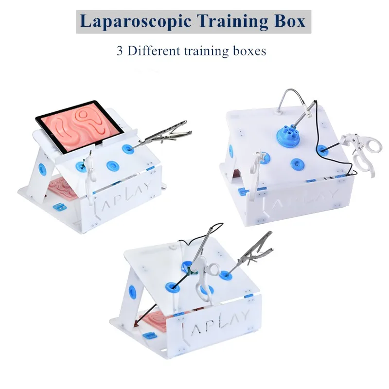 Laparoscopic Simulator Training Box Laparoscopy Surgical Trainer Student Nurse Medical Teaching Tools