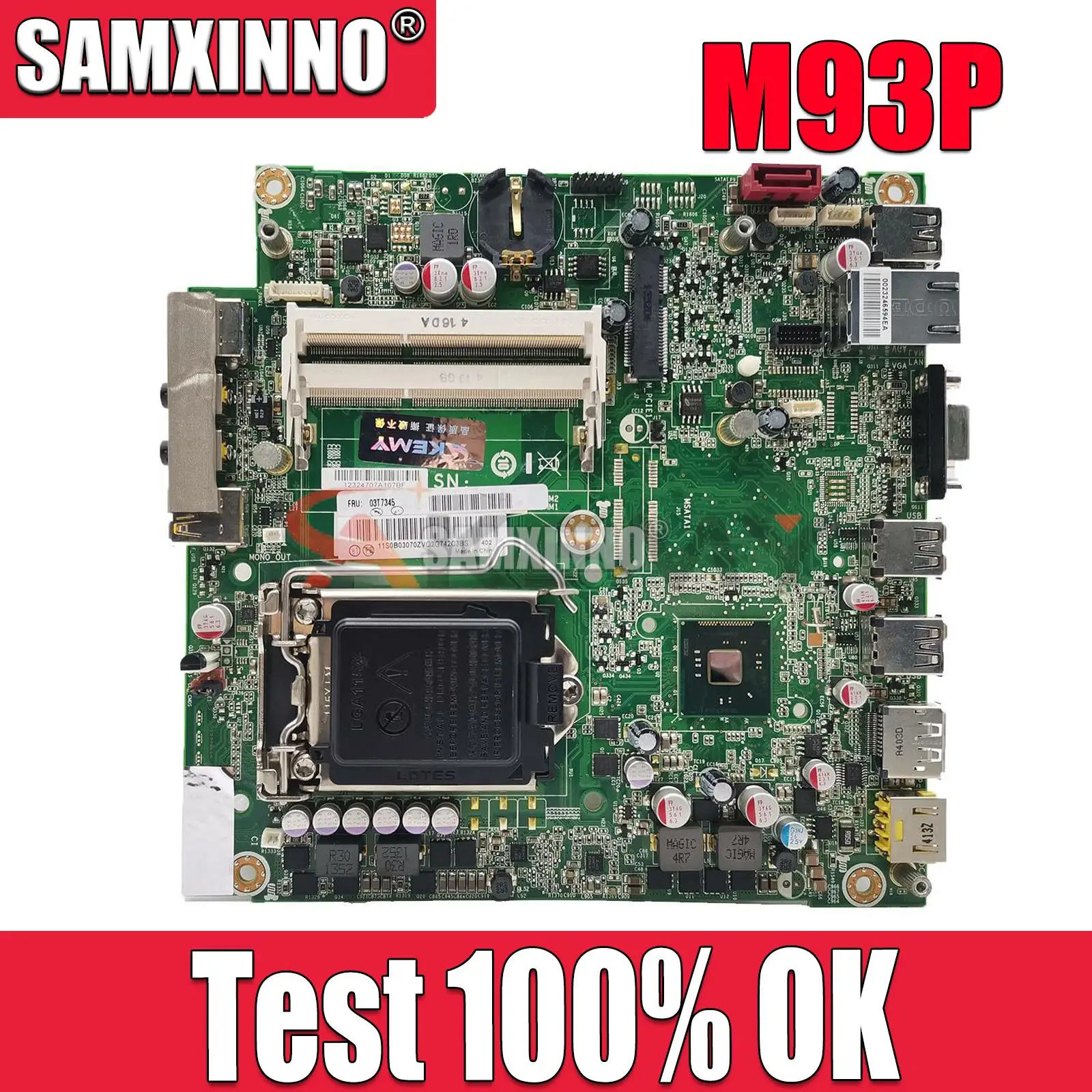 

For Lenovo M73 M93P M4500q Motherboard IS8XT Mainboard 100%tested fully work