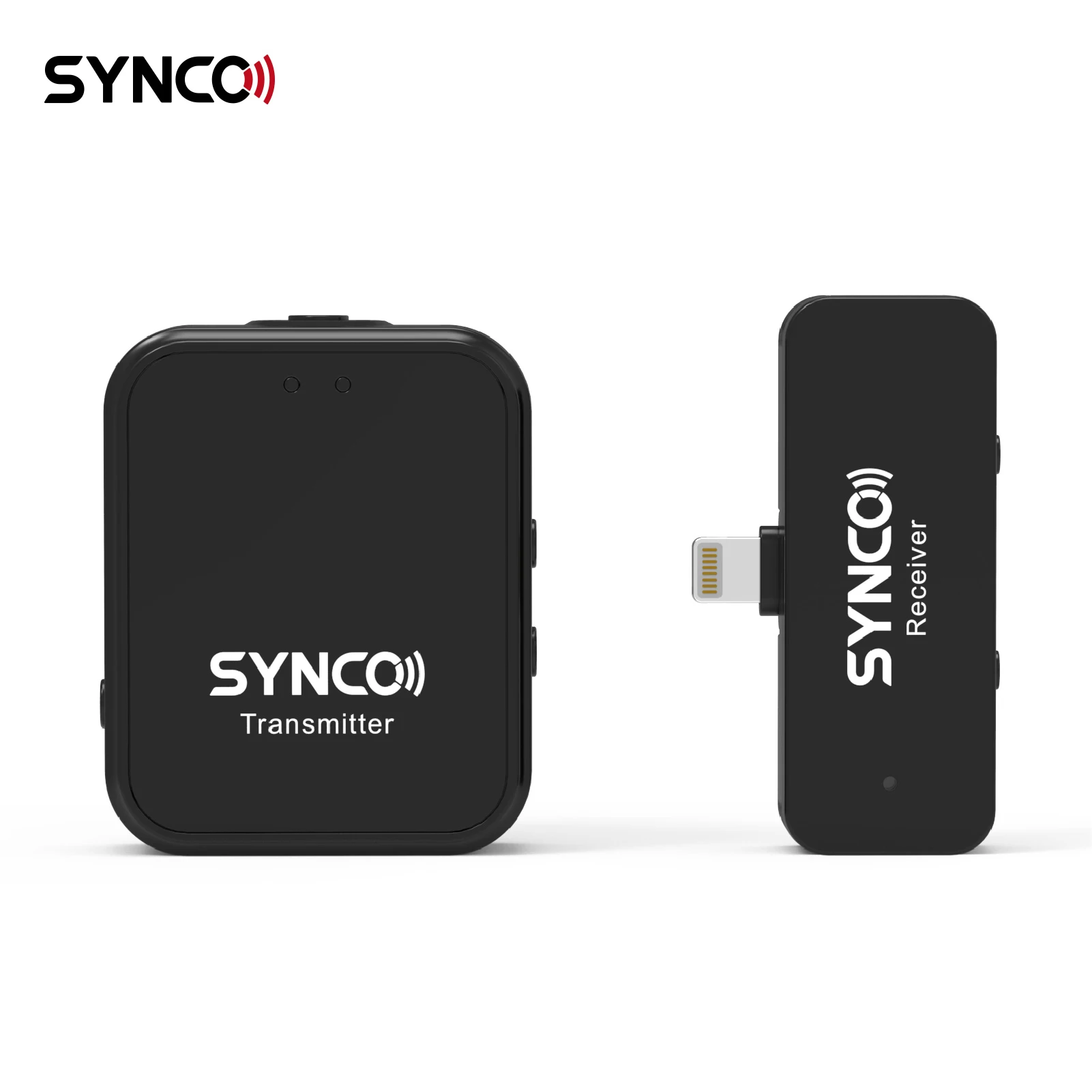 

SYNCO G1L 2.4G Wireless Microphone System with Clip-on Transmitter Mini Type-C Receiver 150M Transmission Range Built-in Battery