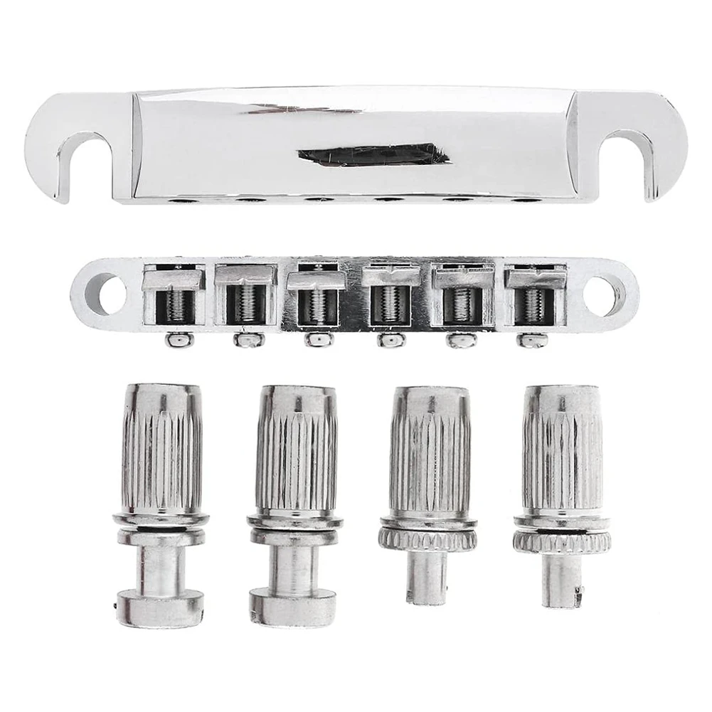 Набор мостов и хвостовиков Tune-O-Matic со шпильками для замены электрогитары ABR-1 Bridge