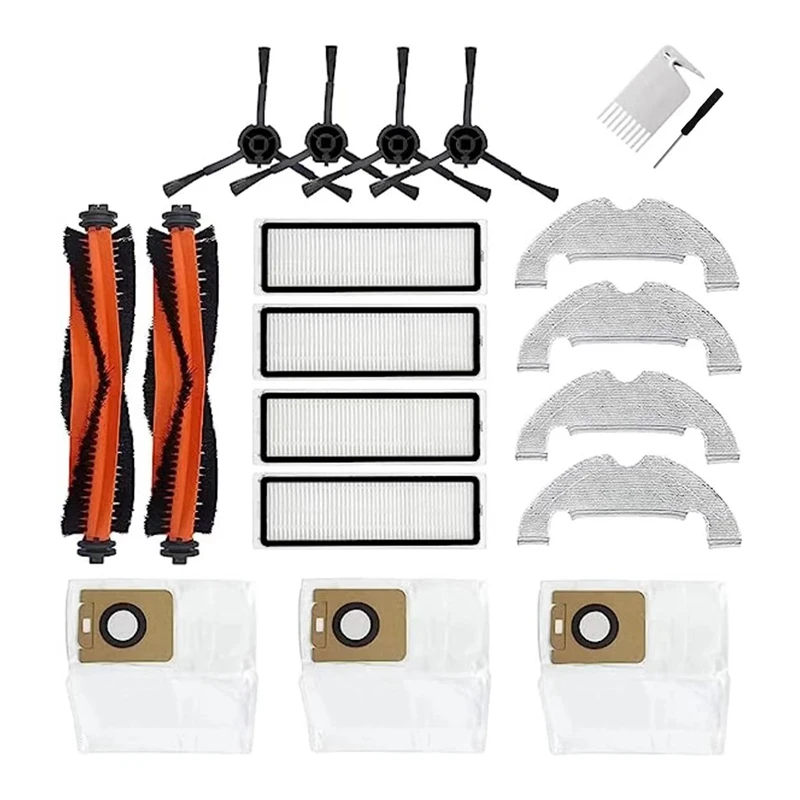 

Suitable For Chasing Dream Sweeping Robot Replacement Roller Brush L10plus Main Brush Side Brush Filter Dust Bag Rag