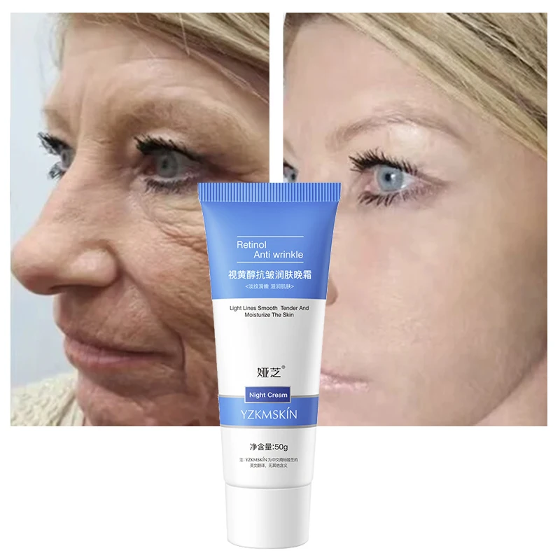 

Retinol Face Cream Instant Anti Aging Anti-Wrinkles Fade Fine Lines Lifting Firming Nourish Moisturizing Whitening Skin Care 50g