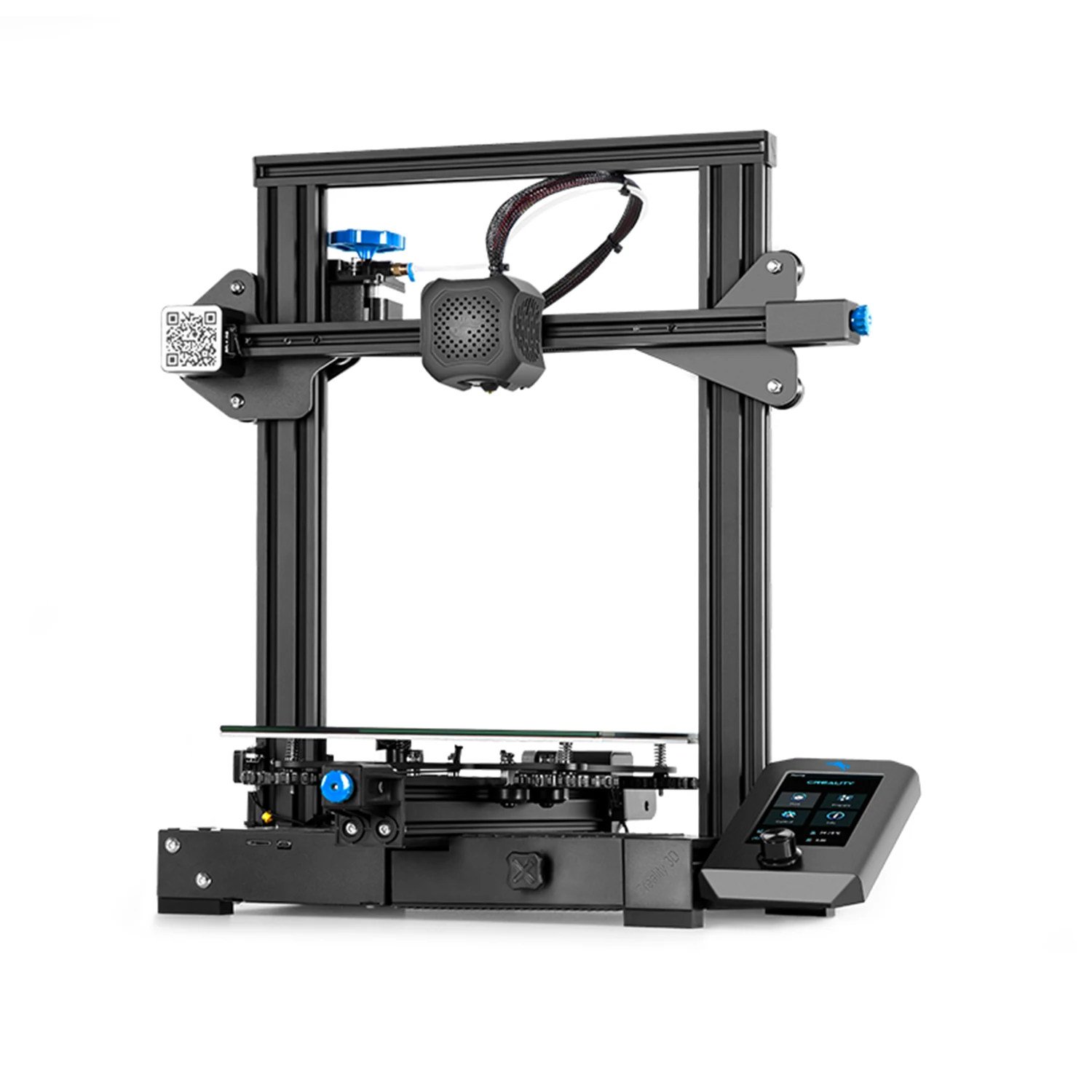 

Quality Ender-3 V2 CREALITY 3D Printer Kit Slilent Mianboard UI Display Screen With Resume Printing Fast Shipping