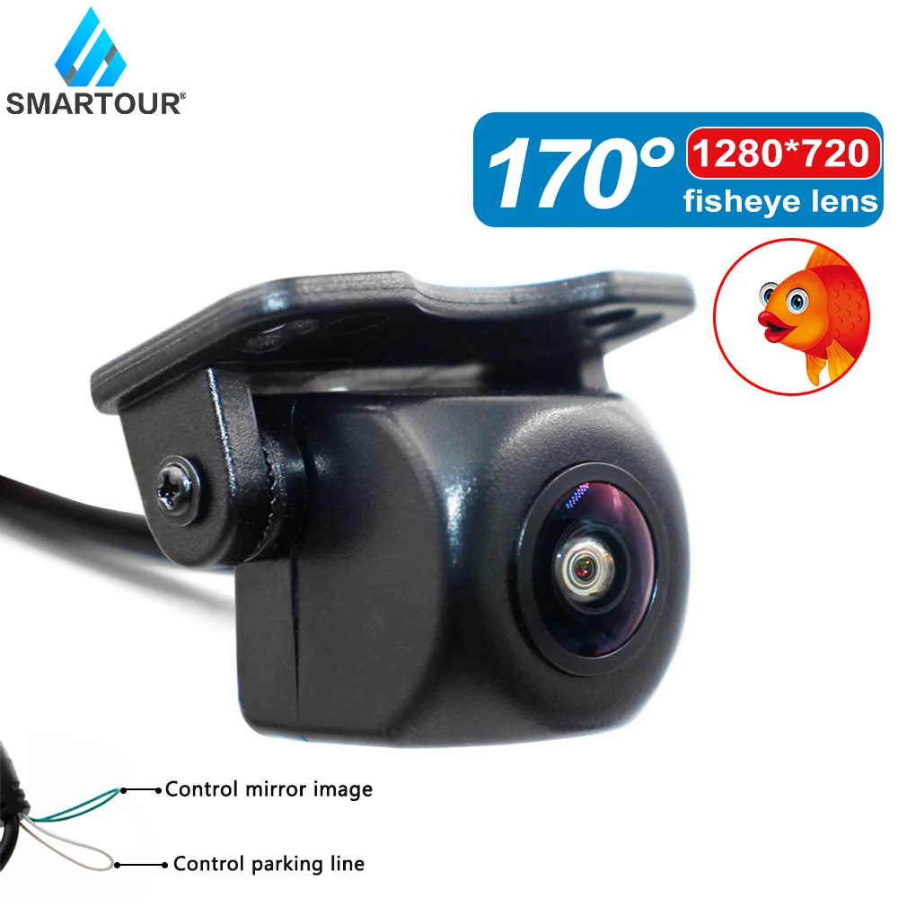 

Smartour Auto Reversing Parking Camera ICar Rear View Camera Universal Backup Parking Camera Night Vision Waterproof HD Color