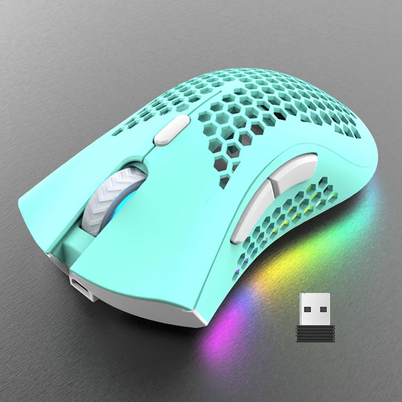 wireless mouse rechargeable mause gamer gaming mouse computer led light rgb mice wireless mouse for laptop gaming office mice free global shipping