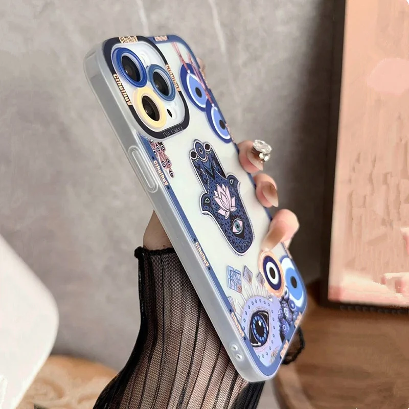 Luxurious Octopus Eye Pattern Phone Case For TECNO CAMON 30 20 POVA 6 5 SPARK 10 Infinix Smart 8 7 Note Hot 40 30i Pro 5G Cover