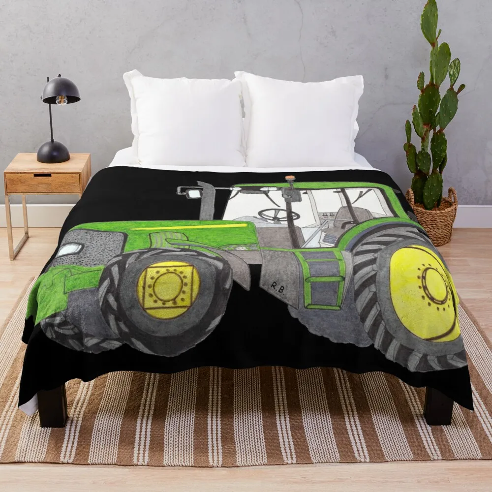 

TRACTOR Throw Blanket blanket luxury brand warm blanket retro blankets