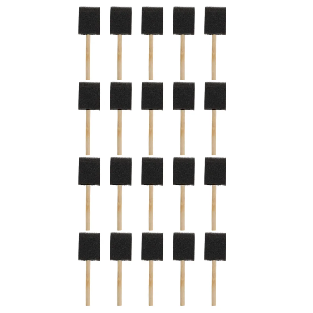 

50pcs Sponge Brush Painting Brushes Kids Graffiti Sponge Brush for DIY Graffiti