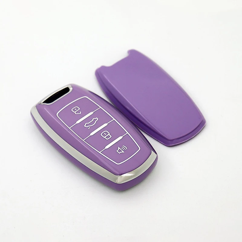

Для Haval Jolion Hover F7 F7x H6 H7 H9 F5 H2S мягкий чехол из ТПУ для автомобильного дистанционного ключа телефона защитные аксессуары для автомобиля чехол-брелок